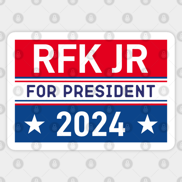 Kennedy 2024 For President RFK JR 2024 Kennedy Sticker TeePublic